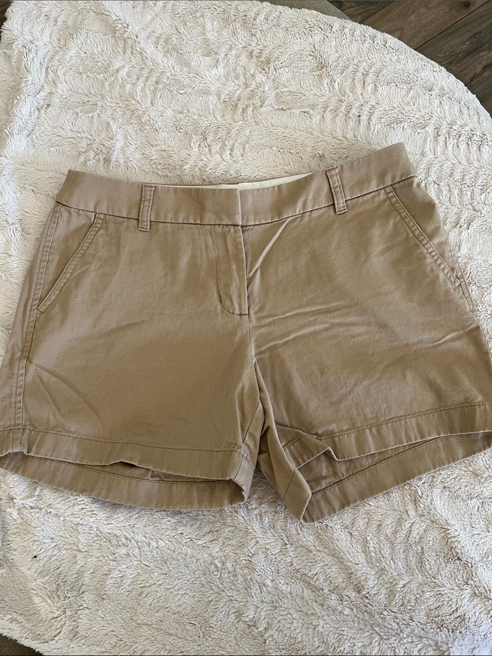 J. Crew Tan Women's Chino Shorts